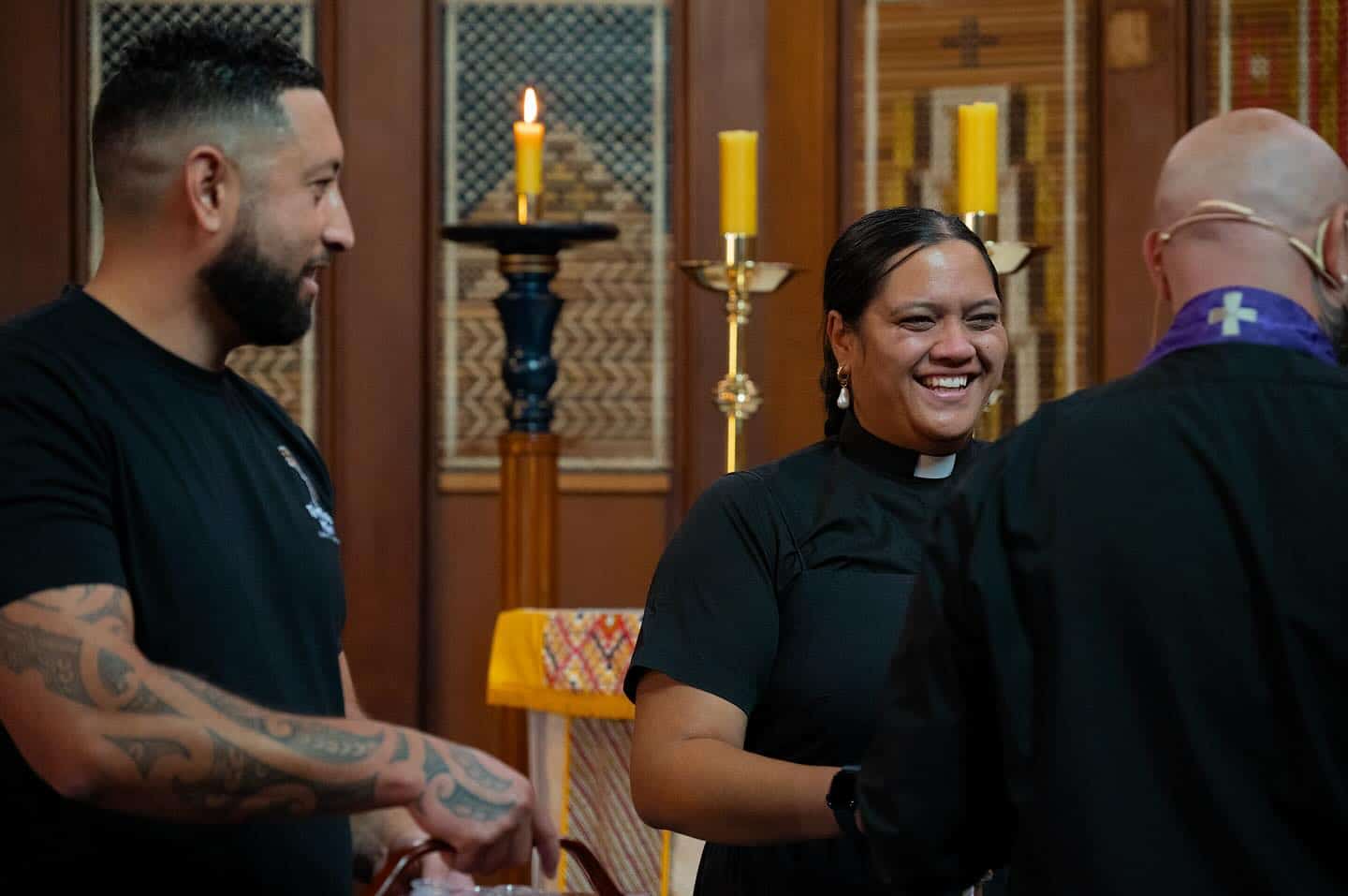Te Mīhana Māori - Rev'd Waiora Te Moni, Rev'd Sean McGuinniety, Rev'd Te Karere Scarborough