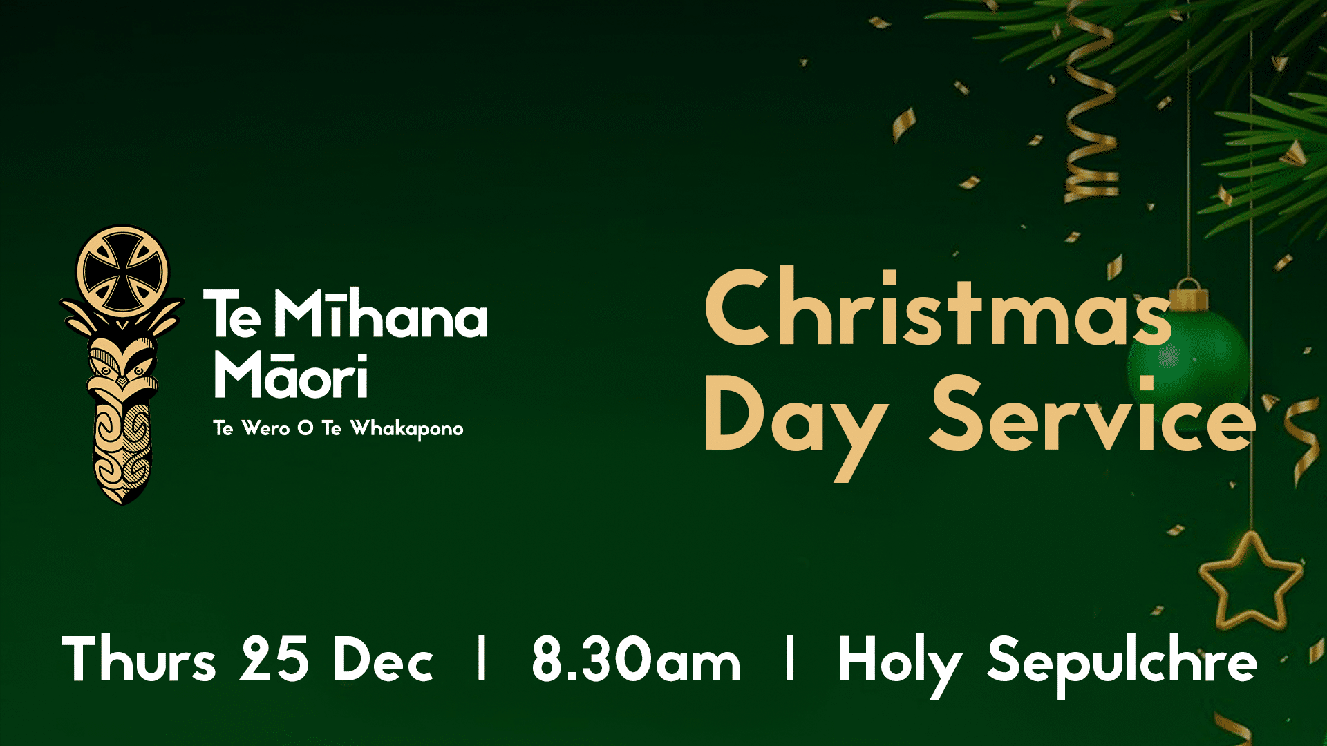Christmas Day Service – Dec
