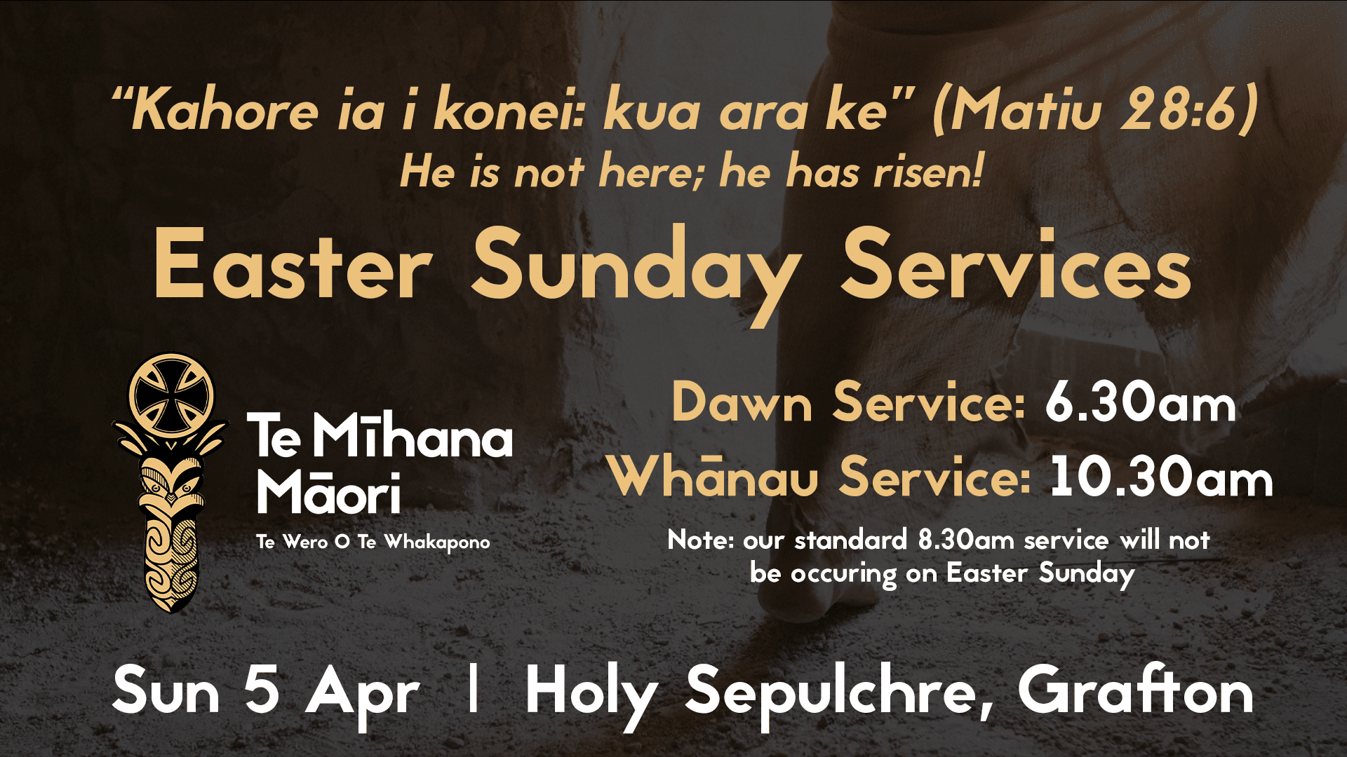 Easter Sunday Services – April