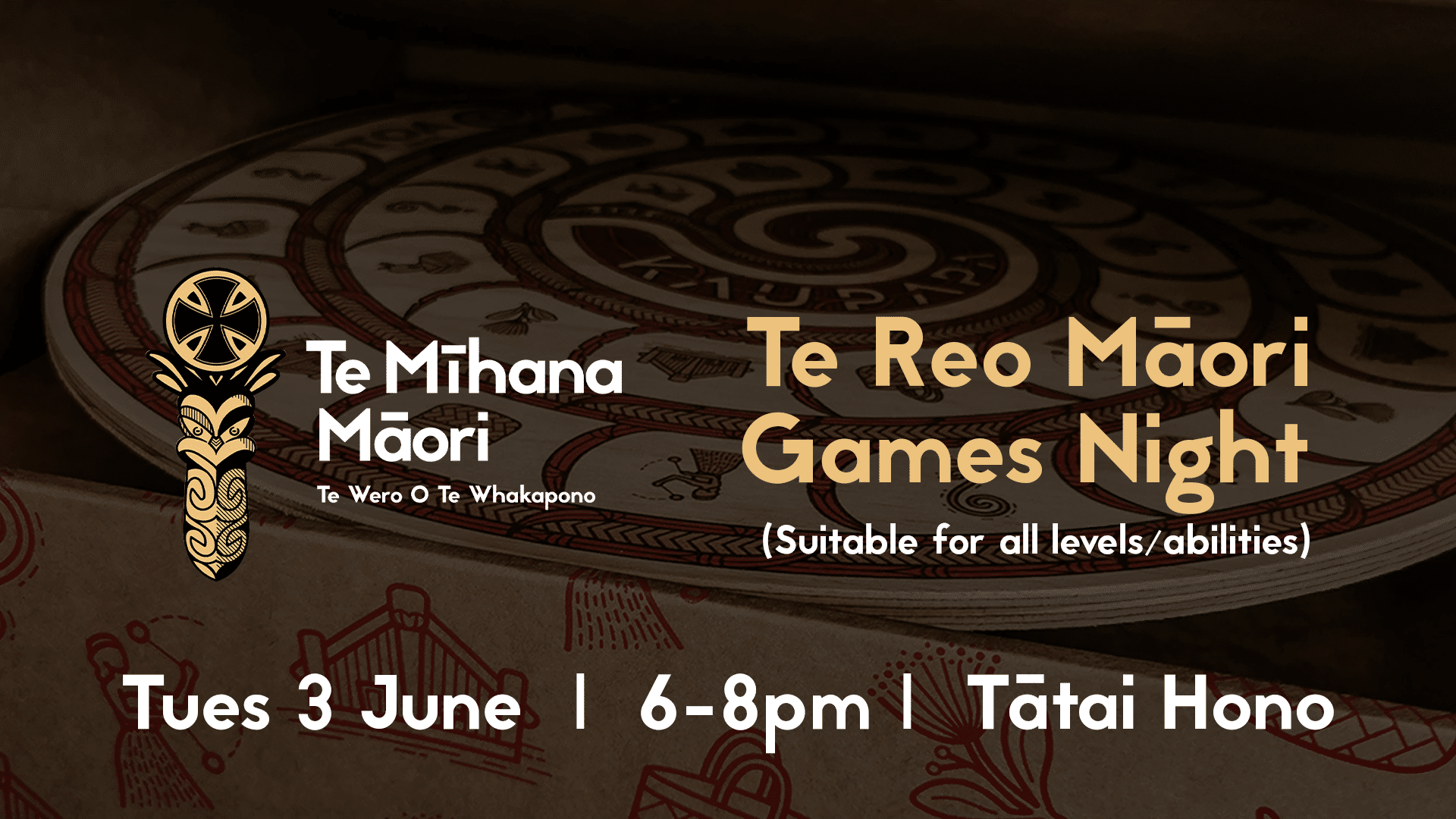 Te Reo Māori Games Night – June
