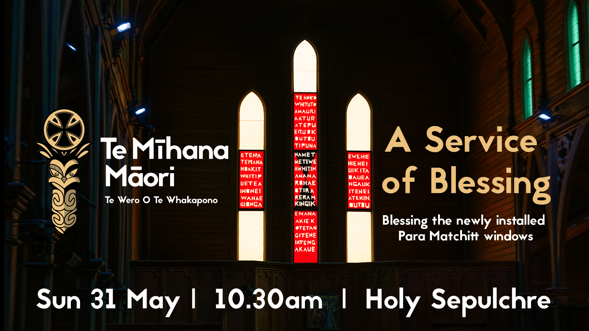 A Service of Blessing – Para Matchitt windows